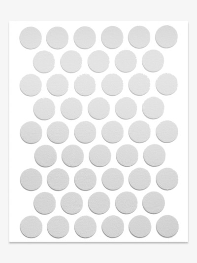 Заглушка конфирмат А-0288 Серая самоклейка 14мм  - 1