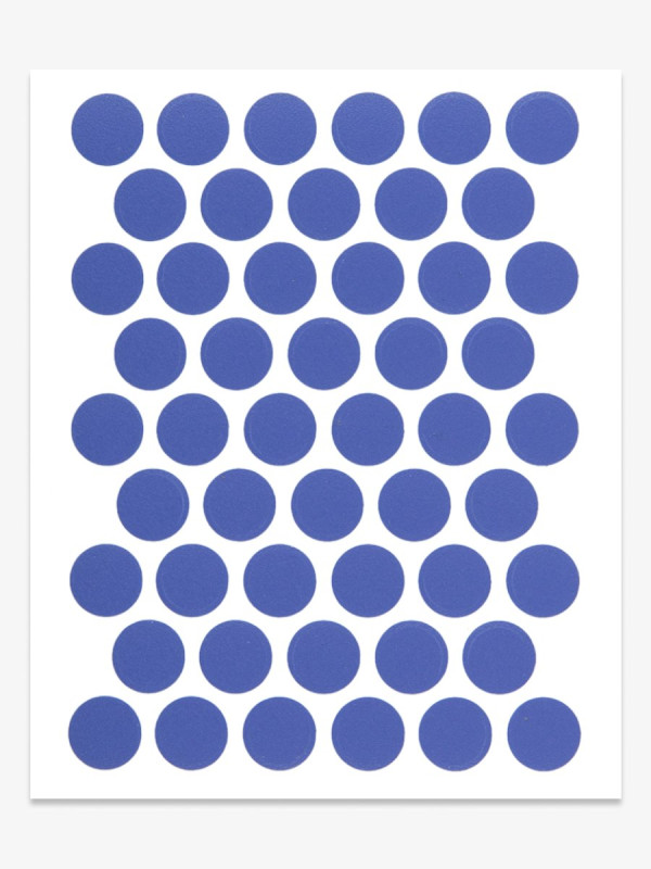 Заглушка конфірмат 9023 Синя самоклейка 14м  - 1