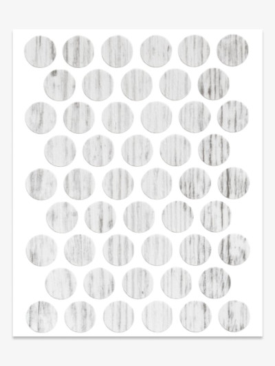 Заглушка конфирмат A-0286 Дуб Античный светлый самоклейка 14мм  - 1