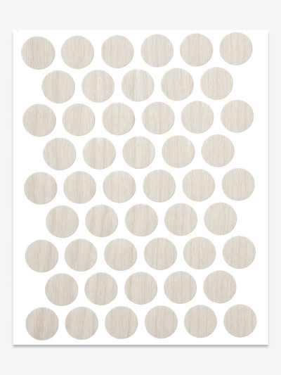 Заглушка конфирмат 8112 Явор самоклейка 14мм  - 1