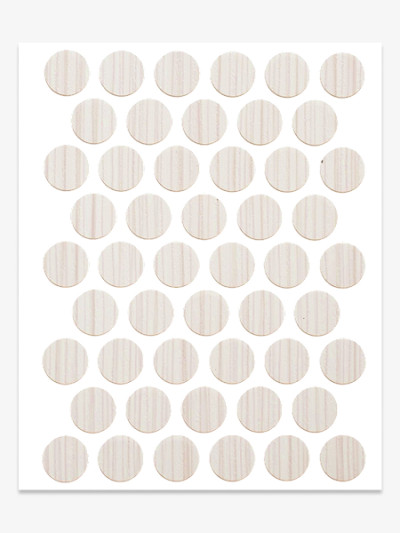 Заглушка конфірмат К-1424 Вудлайн Крем самоклейка 14мм  - 1