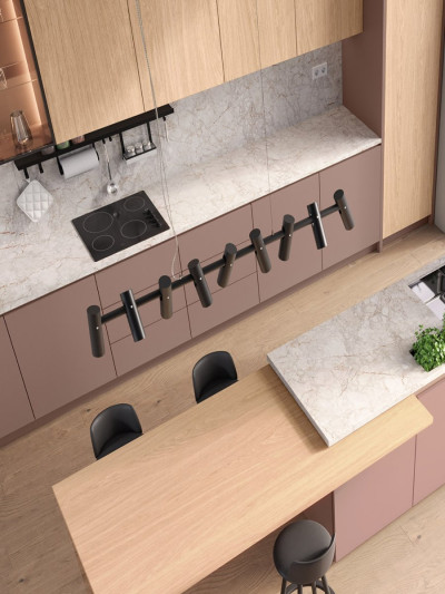 ЛДСП Kronospan K695 PV Дуб Примавера Строув 2800х2070х18 мм Kronospan - 1 2