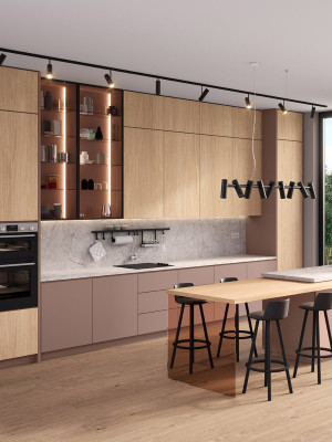 ЛДСП Kronospan K695 PV Дуб Прімавера Строув 2800х2070х18 мм Kronospan - 3