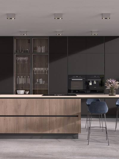 ЛДСП Kronospan K684 PD Блэк Трюфель 2800х2070x18 мм Kronospan - 1 2