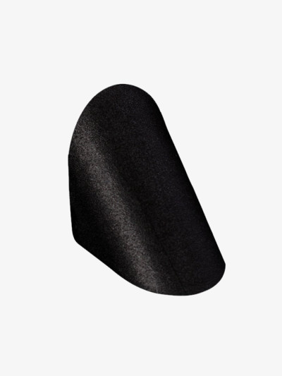 Уголок металлический с накладкой Черный 27х19 мм  - 1