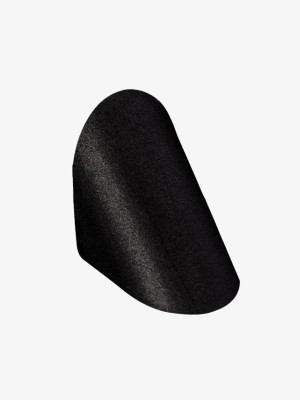 Уголок металлический с накладкой Черный 27х19 мм  - 1