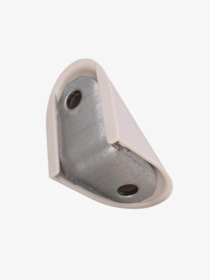 Кутник металевий з накладкою Кашемір 27х19 мм  - 2