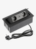 Розетка мебельная на 2 гнезда 2USB A+C провод 1,5м с вилкой GTV AE-PBSUC2GS-20NN GTV - 1