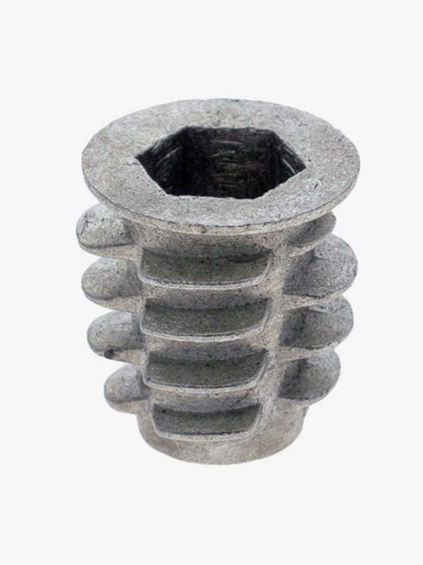 Муфта М6 для мебельной ножки регулированная  - 1