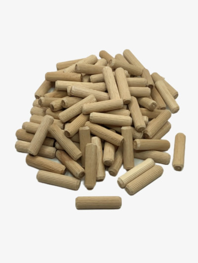 Шкант дерев'яний для меблів 8x30мм 1кг  - 1