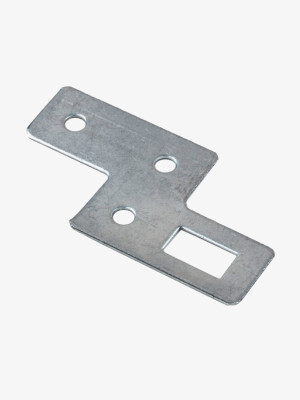 Вушко навісне Z-подібне 60х32мм Оцинковане  - 1