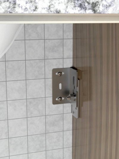 Підвіска кутова з кріпленням 90х48, 5х1, 5мм MESAN  - 1 2