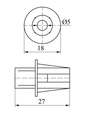 Кріплення для сушки Біле 8шт  - 2