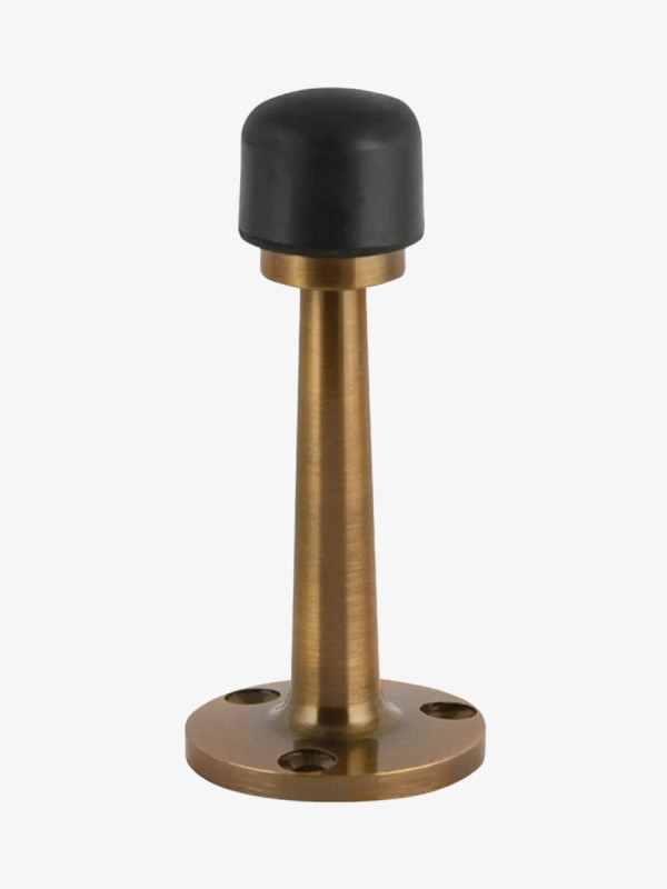 Дверной ограничитель открывания 75мм Бронза  - 1