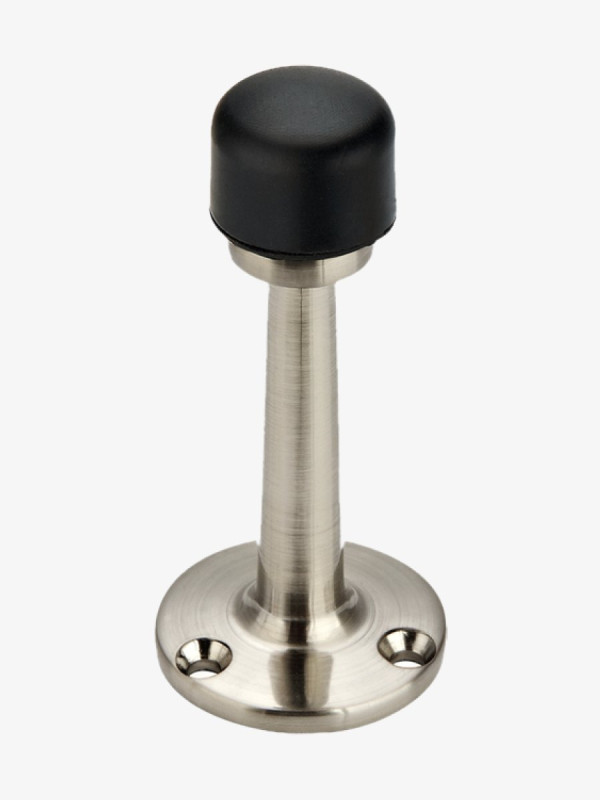 Дверний обмежувач відкривання 75мм Сатин