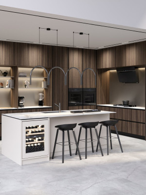 ЛДСП Kronospan K547 RW Орех Франклин Табачный 2800х2070х18 мм Kronospan - 3