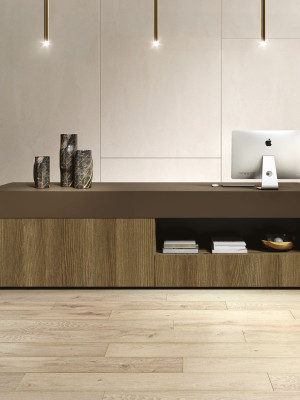 ЛДСП Kronospan K548 RW Ясень Кала Дымчатый 2800х2070x18 мм Kronospan - 2