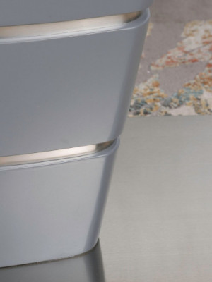 Стіл обідній Atlanta Ohra Графіт 140/185х90х76 см Ohra - 5