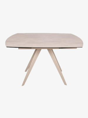 Стол обеденный Coventry Nikolas Бежевый 130/200х89х75 см  - 5