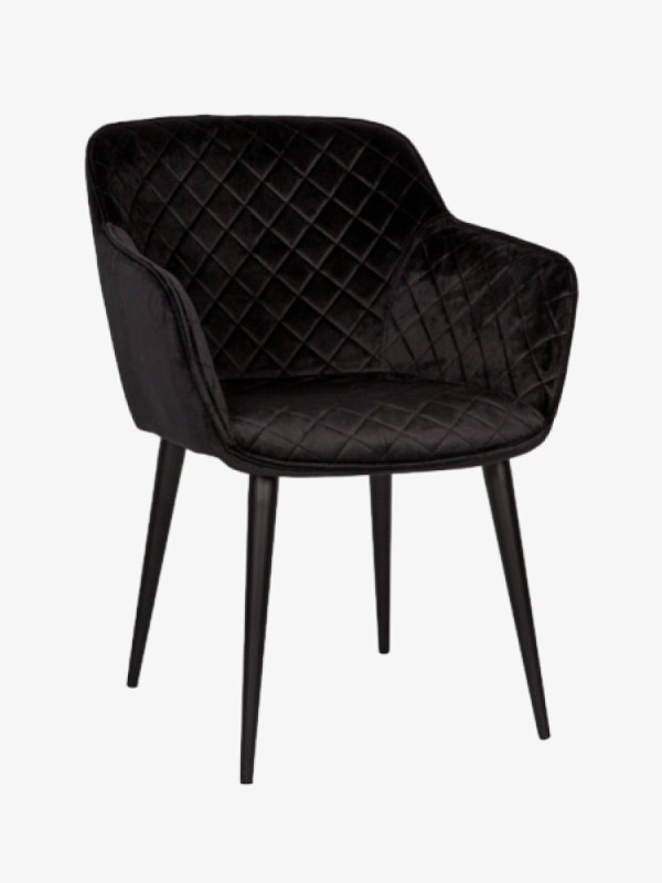 Крісло BAVARIA велюр Чорний Nicolas Nicolas - 1
