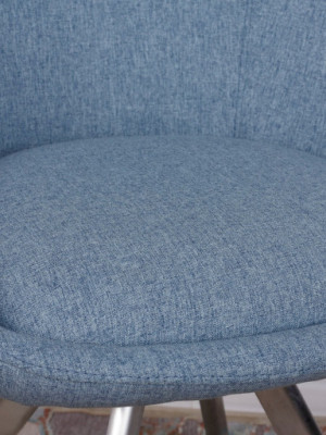 Кресло TOLEDO текстиль Голубой Nicolas Nicolas - 4