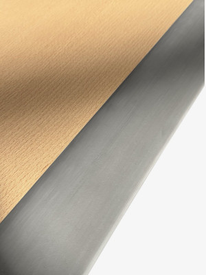 Стіл комп'ютерний з ерго-крайкою HPL Бук 1210x600x750мм MebTech - 5