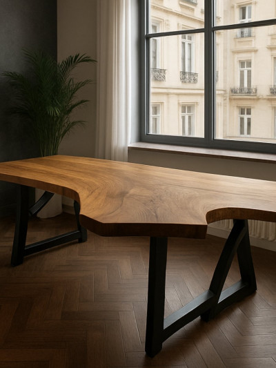 Сикомор стол 2650х1115х65х71х80 мм  - 1 2