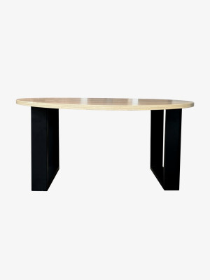 Журнальный столик 950х418 мм Дуб Натуральный MebTech - 3