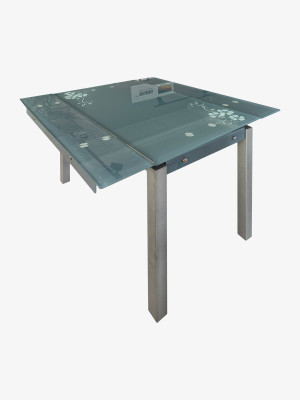 Стіл скляний 1000х780х620+19+19 мм Уцінка MebTech - 2