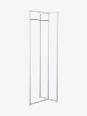 Вешалка напольная лофт Di Ferro SNELLO В1800xГ550xШ500 Белая DI FERRO - 1