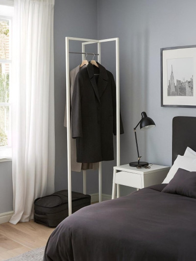 Вішалка на підлогу лофт Di Ferro SNELLO В1800xГ550xШ500 Біла DI FERRO - 1 2