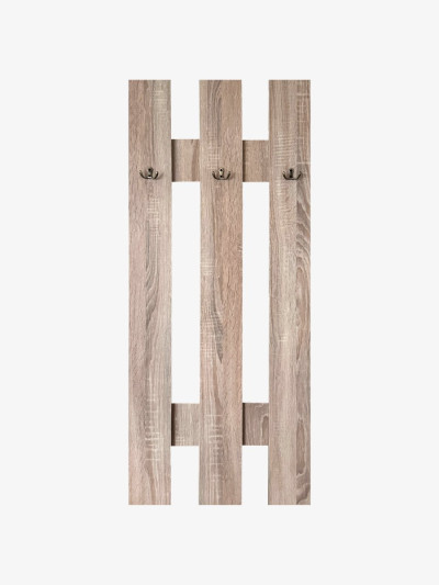 Вішалка настінна в передпокій Дуб Сонома 1100х590 мм  - 1