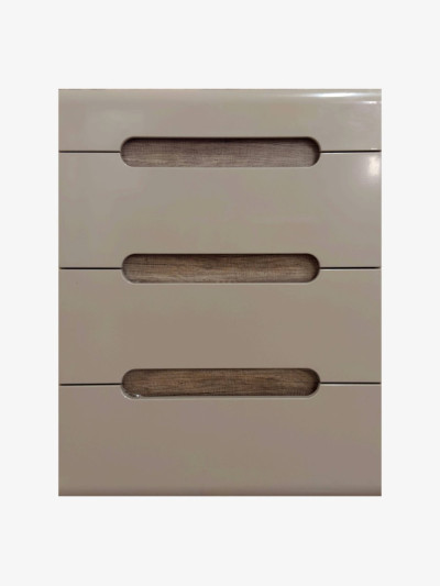 Комод Флоренс Мокко 1040х800х435 на 4 ящика MebTech - 6 2