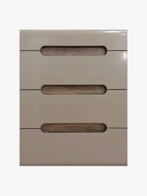 Комод Флоренс Мокко 1040х800х435 на 4 ящика MebTech - 1