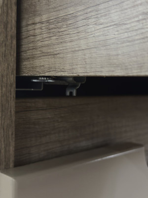 Комод Флоренс Мокко 1040х800х435 на 4 ящика MebTech - 5