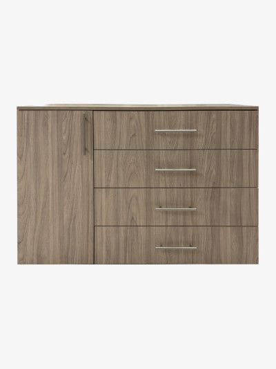 Комод для спальні 1300х870х590 Вязь шоколадний MebTech - 1