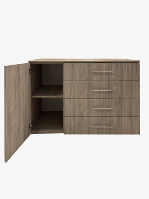 Комод для спальні 1300х870х590 Вязь шоколадний MebTech - 2