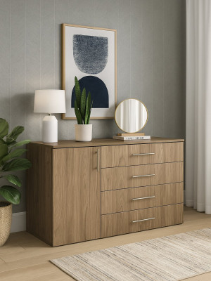 Комод для спальни 1300х870х590 Вязь шоколадный MebTech - 2