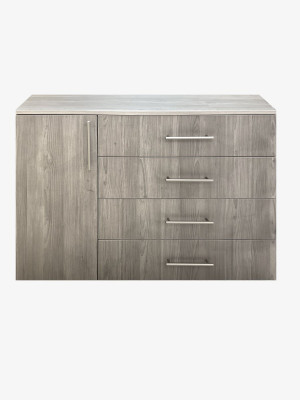 Комод для спальні 1300х870х590 Сіре дерево MebTech - 1