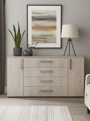 Комод для спальні 1500х870х540 Ясен світлий MebTech - 4