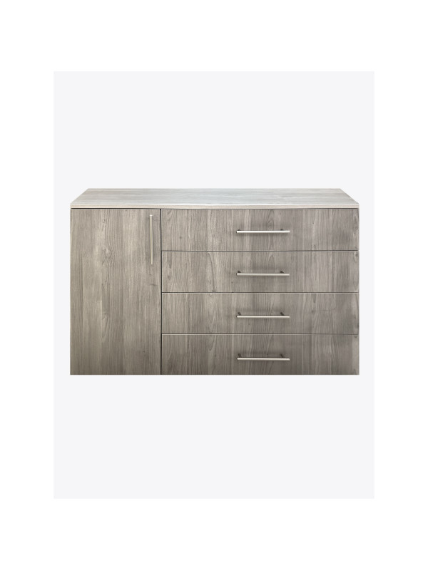 Комод для спальни 1500х870х540 Серое дерево MebTech - 1