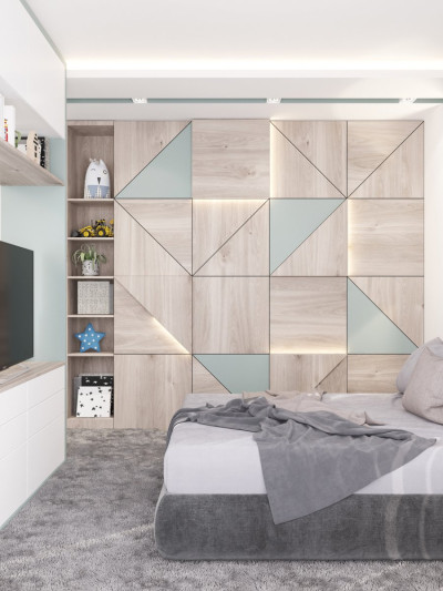 ЛДСП Kronospan K357 PW Дуб Кастелло Серый 2800х2070x18 мм Kronospan - 1 2