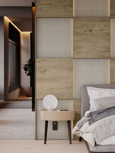 ЛДСП Kronospan K541 PN Грейж Тесси 2800х2070x18 мм Kronospan - 1 2