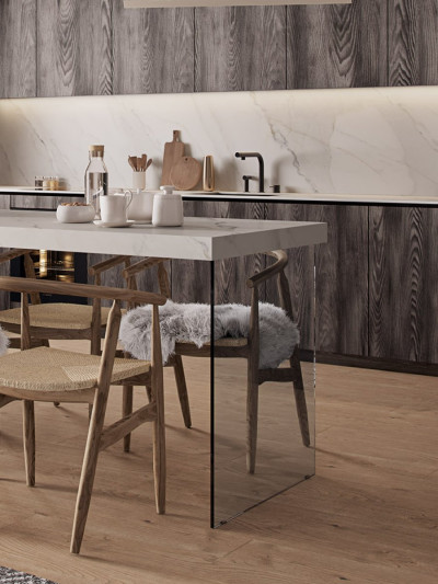 Стільниця Kronospan K551 SU Калакатта Олімпус Вологостійка 4100x600x38 мм Kronospan - 1 2