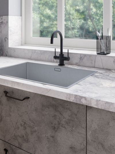 Стільниця Kronospan K552 SU Білий Айсберг Мармуровий Вологостійка 4100x600x38 мм Kronospan - 1 2