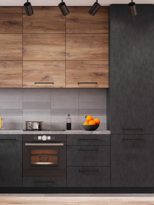 ЛДСП Swisspan 0554 РМ Матера Чорний 2750х1830х18 мм Swisspan - 3