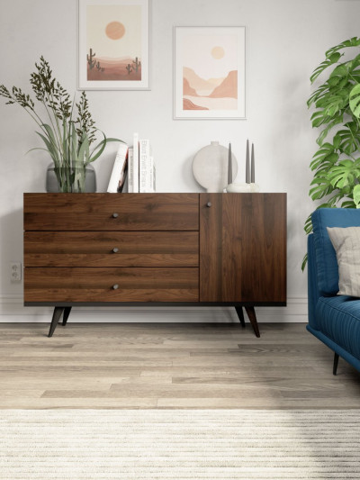 ЛДСП Swisspan 0579 WM Орех Колумбия 2750х1830х18мм Swisspan - 1 2