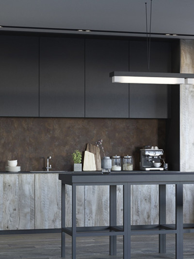 ЛДСП Swisspan 0076 PE Черный Лимонная корка 2750х1830х16 мм Swisspan - 1 2