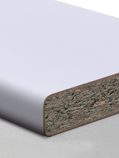 Столешница LuxeForm W74 Белый 1U MR6 влагостойкая 4200x600x38 мм LuxeForm - 1 2