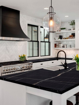 Столешница LuxeForm S634 Тенерифе 1U MR3 влагостойкая 4200x600x38 мм LuxeForm - 3